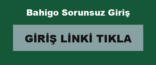 Bahigo Sorunsuz Giriş infografik