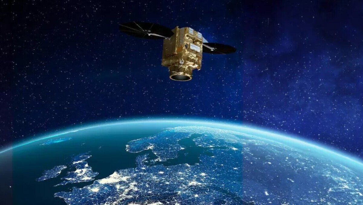 Render of Airbus’ Pléiades Neo satellite